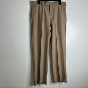 Callaway Golf Pants Mens 35x32 Khaki Performance Stretch Flat Front NWT